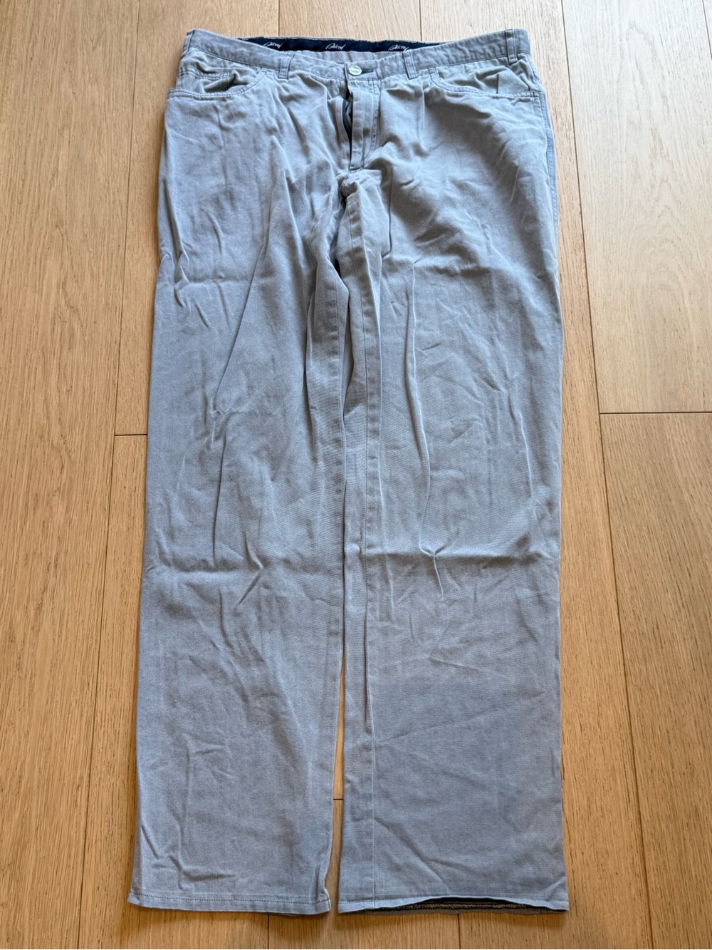 Brioni Men’s Grey Lightweight Luxury Italian Pants Trousers 36 Waist